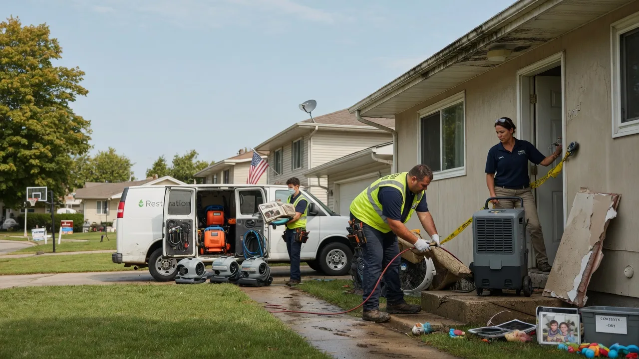 Water Damage Restoration in Schnecksville, PA near me